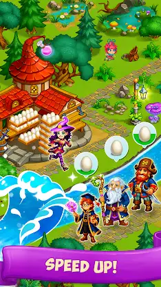 Farm Town: Magic Fairy Village screenshot 3
