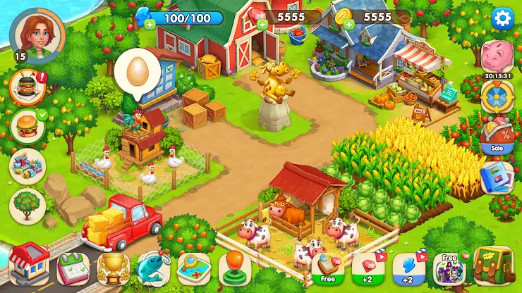 Farm Town: Cozy Village Story screenshot 8