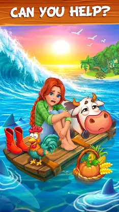 Farm Town: Merge Village Story screenshot 2