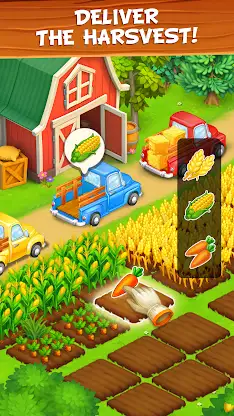 Farm Town: Merge Village Story screenshot 8