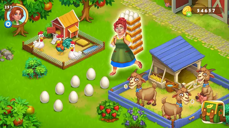 Farm Town: Merge Cozy Village screenshot 3