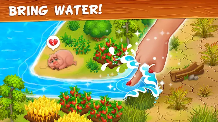 Farm Town: Merge Cozy Village screenshot 2