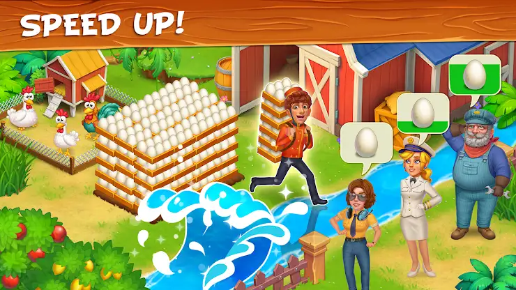 Island Farm: Paradise Village screenshot 2