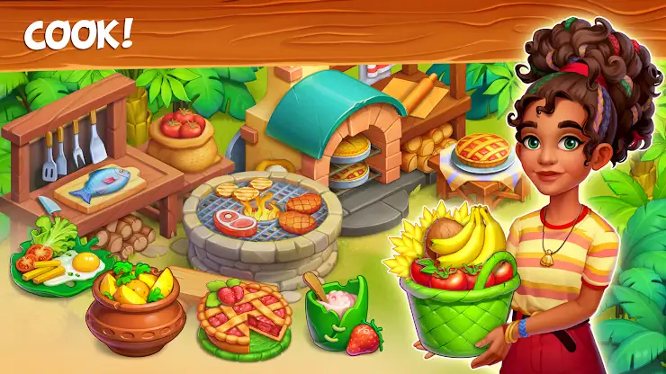 Lost Island:Merge Farm Village screenshot 6