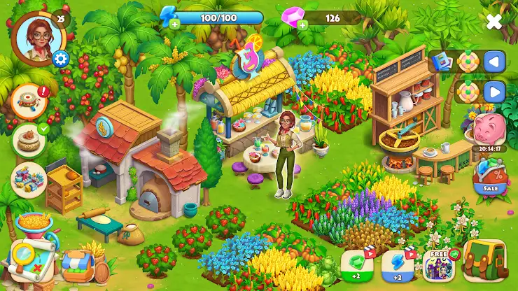 Lost Island:Merge Farm Village screenshot 8