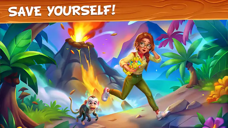 Lost Island:Merge Farm Village screenshot 4