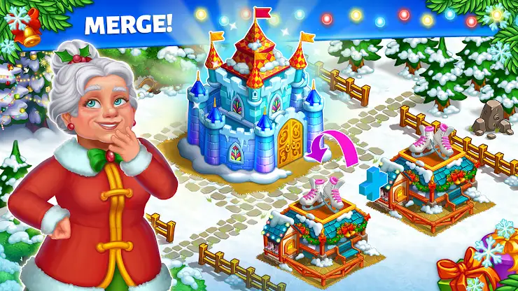 Merge Christmas: Home Design screenshot 4