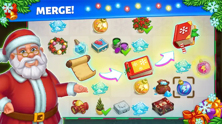 Merge Christmas: Home Design screenshot 6