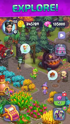 Halloween Farm: Monster Family screenshot 1