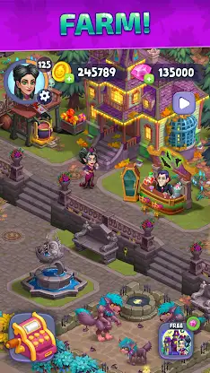 Halloween Farm: Monster Family screenshot 2