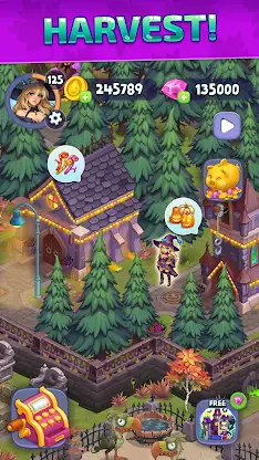 Halloween Farm:Witch Adventure screenshot 3