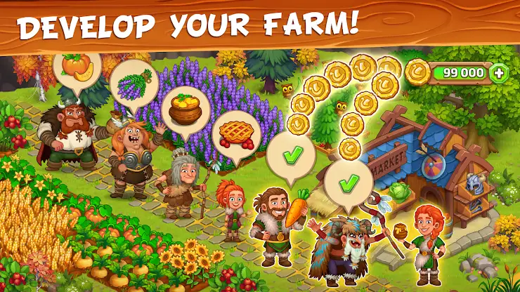 Vikings Dragon Farm Village screenshot 7