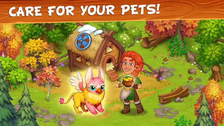 Vikings Dragon Farm Village screenshot 2