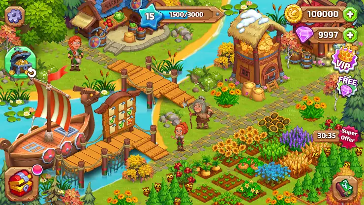 Vikings Dragon Farm Village screenshot 8