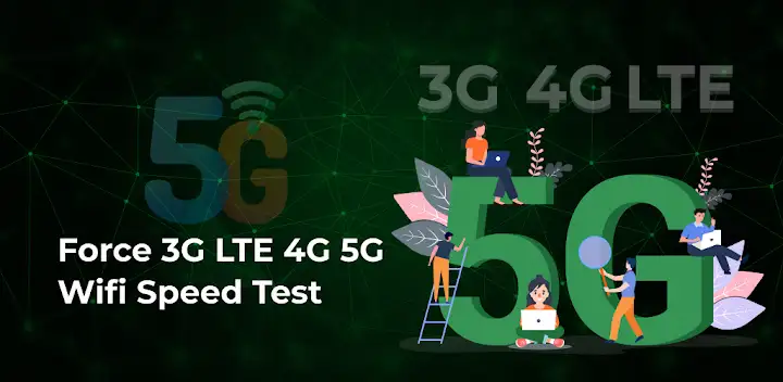 Force 4G LTE Only: 5G Switcher — Android app banner