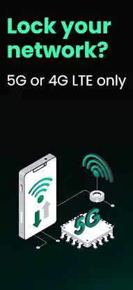 Force 4G LTE Only: 5G Switcher screenshot 1