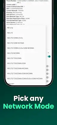 Force 4G LTE Only: 5G Switcher screenshot 4