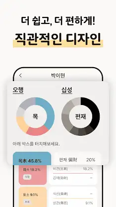 포스텔러 만세력 - 사주풀이, 오행, 귀인, 만세력 screenshot 7