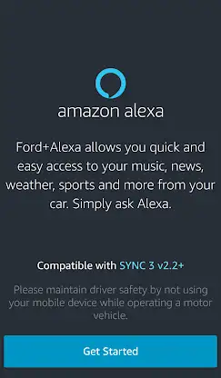 Ford+Alexa screenshot 4