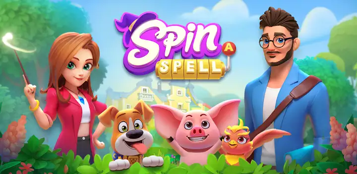 Spin A Spell - Coin Tycoon — Android game banner