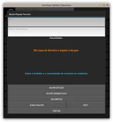 Serelepe Ditados Populares screenshot 1