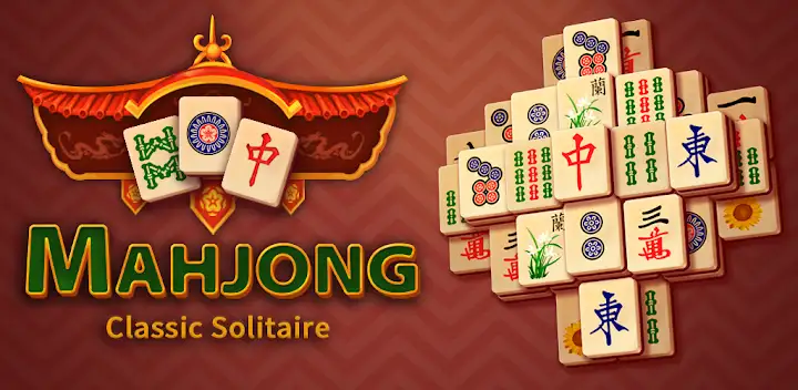 Mahjong Solitaire Classic — Android game banner