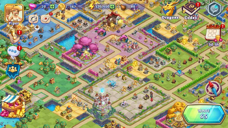 Twilight Towers: Merge Defense screenshot 7
