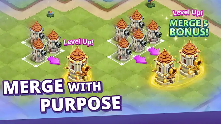 Twilight Towers: Merge Defense screenshot 4