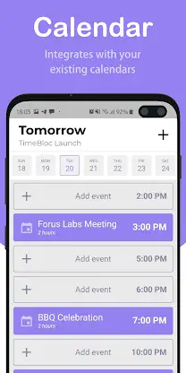 TimeBloc: Visual Daily Planner screenshot 4