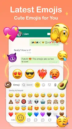FotoAI Keyboard Themes & Fonts screenshot 2
