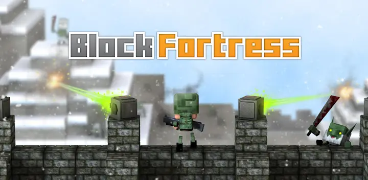 Block Fortress — Android game banner