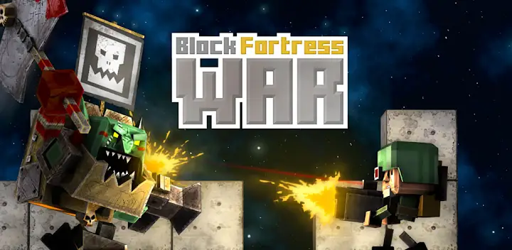 Block Fortress: War — Android game banner