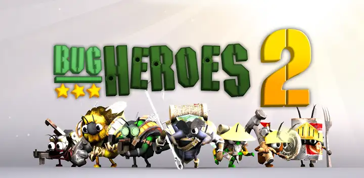 Bug Heroes 2 — Android game banner