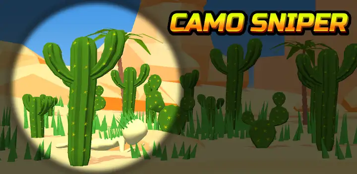 Camo Sniper — Android game banner