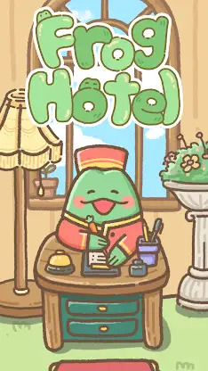 Idle Frog Hotel - Cozy Games screenshot 1