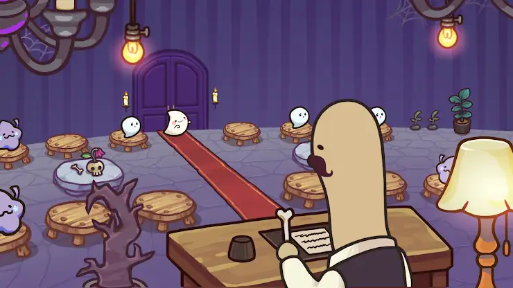 Idle Ghost Hotel - Cozy Games screenshot 1