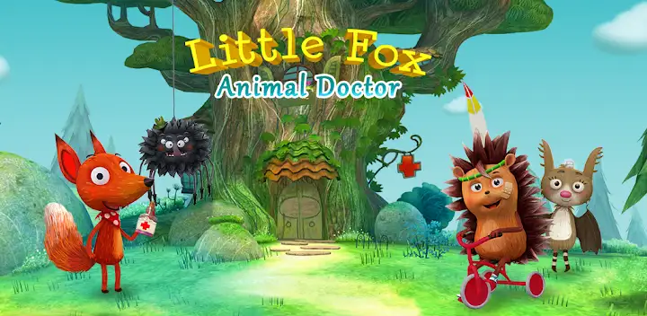 Little Fox Animal Doctor — Android game banner