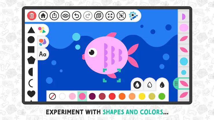 Art Adventure – Shapes & Color screenshot 1