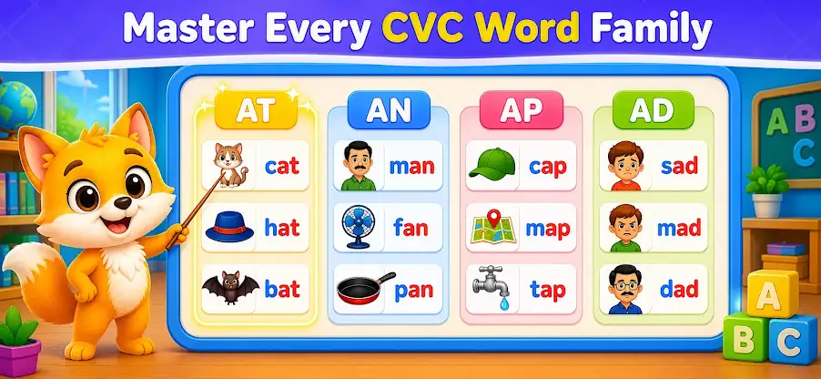 Kids Phonics Book: CVC Games screenshot 5