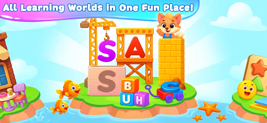 Kids Learning - Island World screenshot 1