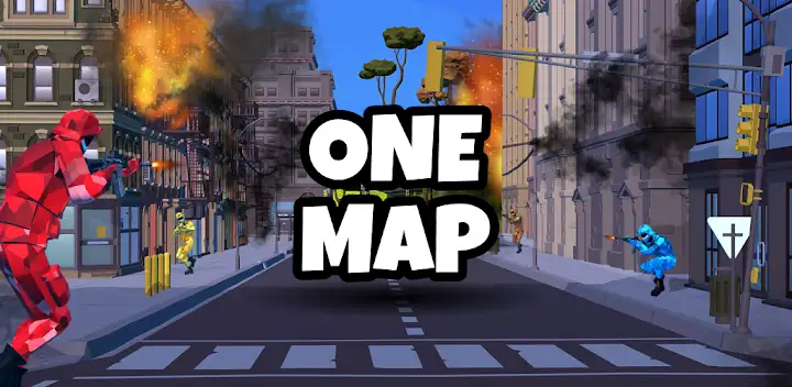 ONE MAP: Battle Royale Online — Android game banner