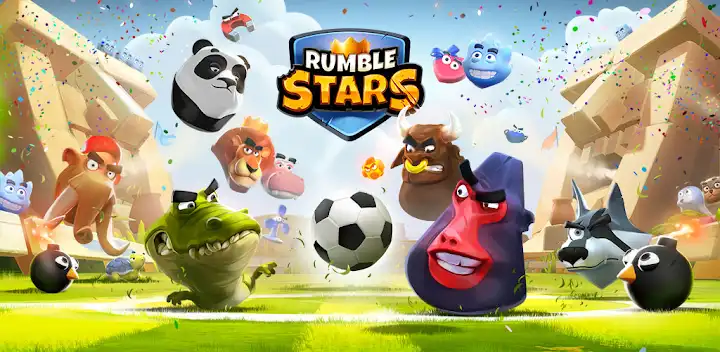 Rumble Stars Football — Android game banner