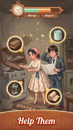 Merge Through Time: 1950s screenshot 3
