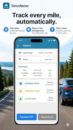 DriveNoter Mileage Tracker screenshot 4