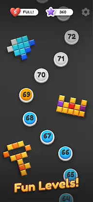 Blocks of Bitcoin: Puzzle Game screenshot 5