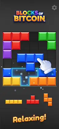 Blocks of Bitcoin: Puzzle Game screenshot 1