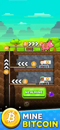 Bitcoin Miner Idle Tycoon Game screenshot 2