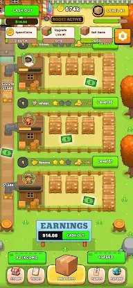 Idle Cash Farm screenshot 3