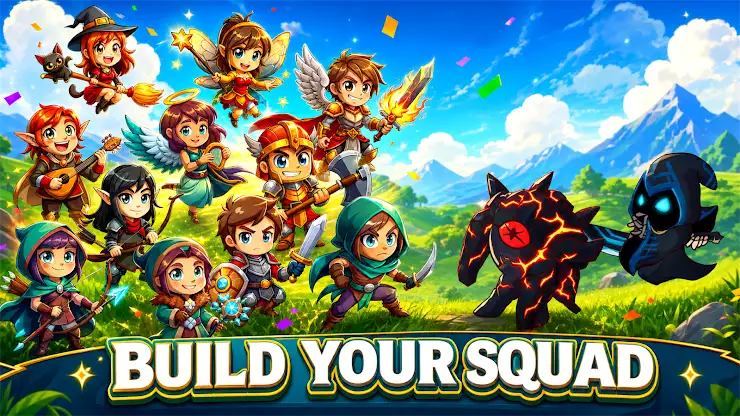 Heroes vs Monsters: Idle RPG screenshot 2