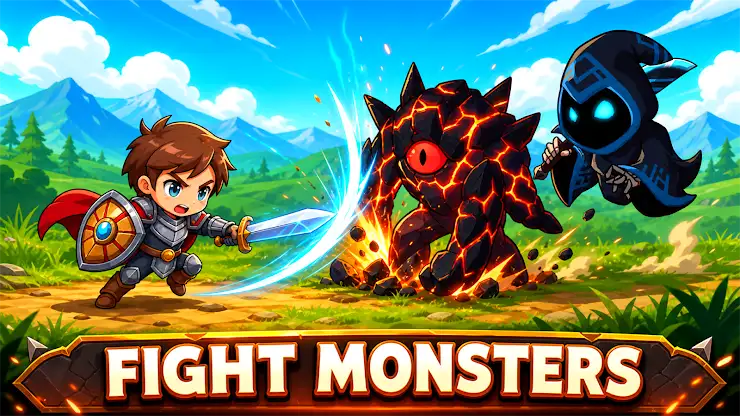 Heroes vs Monsters: Idle RPG screenshot 1